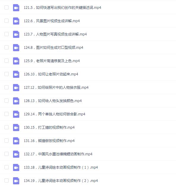 付老师拍摄剪辑修图AI全套课程